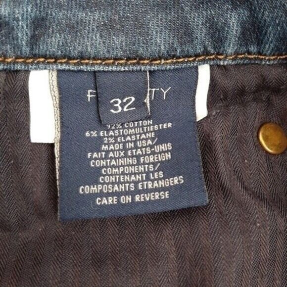 FIDELITY Denim Belvedere Mid Rise Skinny Jeans Refinery Blue Sz 32 - Picture 9 of 10